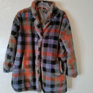 Plaid jacket from Lulu's
